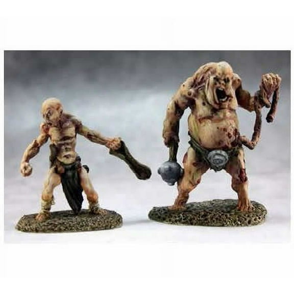 Reaper Miniatures Dreg Devourer and Slinker #03687 Dark Heaven Unpainted Metal