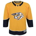 thumbnail image 2 of Youth Yellow Nashville Predators Home Premier Blank Jersey, 2 of 3
