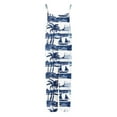 thumbnail image 4 of Haivin Women's Floral Print Sleeveless Jumpsuit with Straps, High Waist Wide Leg and Pockets, for Daily Wear and Vacation, 4 of 5
