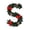 #3, variant on chaungfeng 11.8" Black Flower Garland, Halloween Garland Hanging Vines Artificial Flowers and Leaves Thanksgiving Decor for Home Wedding Fireplace, Christmas Decoration Rattan