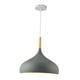 thumbnail image 4 of Pantalla de lámpara colgante de metal, cubierta de luz de techo, cubierta de luz colgante para comedor Gris, 4 of 9