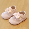 thumbnail image 2 of Otqutp Indoor Outdoor Footwear for Toddler Summer Soft Bottom Breathable Lightweight Non Slip Bow Children's Cute Casual Shoes, 2 of 8