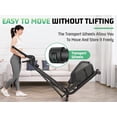 thumbnail image 5 of FUNMILY Ultra-Quiet Heavy Duty Elliptical Machine | 400LBS Capacity, 15-Inch Natural Stride, 14 Resistance Levels, Low Impact Cardio for Home Gym, Seniors & Small Spaces, 5 of 7