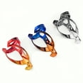 thumbnail image 2 of Wosthever Portabotellas para bicicleta, accesorios para bicicletas, estante para bebidas, marco estable, soporte para botellas de agua, Bicicletas eléctricas café azul Tipo 2, 2 of 6