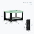 thumbnail image 3 of Dream on Me Zodiak Portable Playard with Carry Bag & Shoulder Strap, Mint, Unisex, 3 of 14
