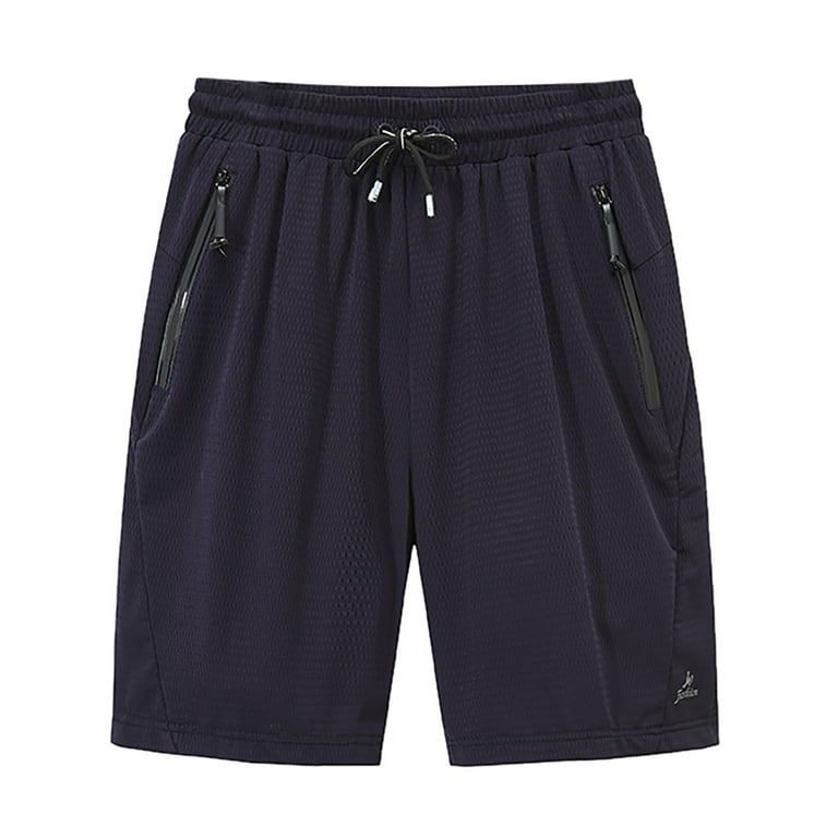 ZIZOCWA Short De Playa Para Hombre Jogging Shorts Men Men S Summer Casual Thin Fast Drying Beach Trousers Casual Sports Short Pants BlueXL