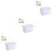 thumbnail image 3 of Matsuzay Cubo de basura colgante para cocina, contenedor de almacenamiento práctico para el hogar, contenedor de basura para puerta de armario No. 4 3Conjunto, 3 of 6