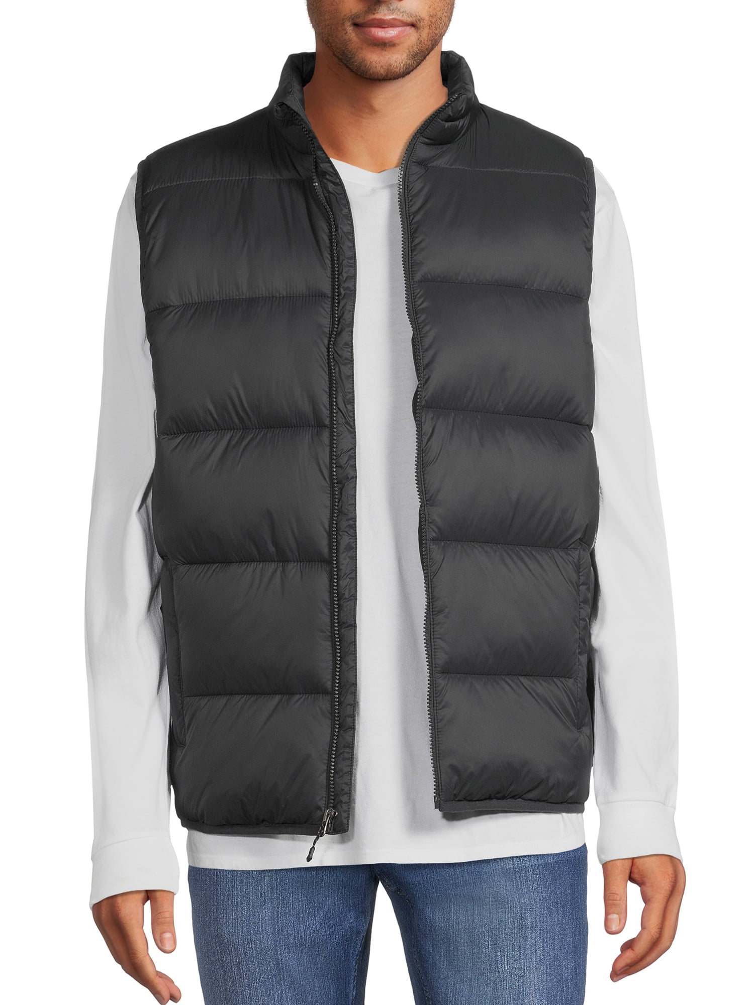 Puffer Vest, Up to 5XL - Walmart 