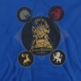 thumbnail image 2 of Game of Thrones 4 Houses 4 The Throne Unisex Adult Pull-Over Hoodie,Royal, 3X-Large, 2 of 5