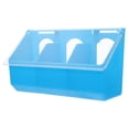 thumbnail image 3 of KAKOWELY Plastic Quail Feeder Household Bird Feeder Multi-function Bird Cup Pigeon Accessory (Random Color),9.45"X5.51"X3.54", 3 of 5
