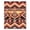 Orange, Pattern 1, variant on ODIKA 8'x10' Machine Washable Non-Slip Area Rug, Southwestern Terracotta High Traffic Rug, Orange, 947448