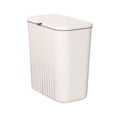 thumbnail image 3 of Cubo de basura colgante para cocina, cubo de basura con tapa Blanco, 3 of 9