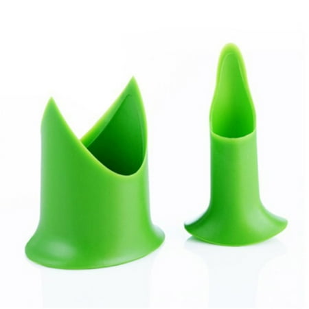 

2 Pcs/set Pepper Corer Pepper Cutter Jalapeno Corer Seed Remover Kitchen Utensil For Coring Tomato Fruit Vegetable
