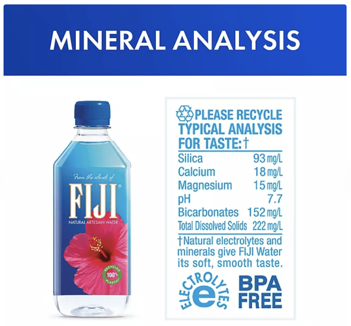 FIJI Natural Artesian Water, 16.9 Fl Oz (Pack of 24) - Packaging May Vary