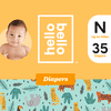 Hello Bello Diapers - Wild Things - Size N (35ct)