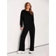 thumbnail image 5 of Traje de Dos Piezas para Mujer: Sudadera de Larga y Pantalón de Otoño. Traje Informal. Negro 4XL, 5 of 9