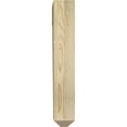 thumbnail image 4 of Ekena Millwork 4"W x 16"D x 24"H Funston Craftsman Rough Sawn Bracket, Douglas Fir, 4 of 4