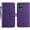 Purple, variant on ELEHOLD Case for Moto G 5G (2025), Leather Wallet Case Stand Cover with Wrist Strap,Purple