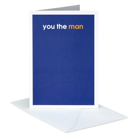 American Greetings Father's Day Card (You the Man)