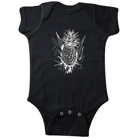 

Inktastic Unpicked Pineapple in White Gift Baby Boy or Baby Girl Bodysuit