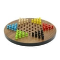 thumbnail image 4 of Wweixi Children Birthday Gift Chinese Checkers Game Featuring 60 Marbles And Sturdy Wooden Game Board Logical Ability Grip, 4 of 6