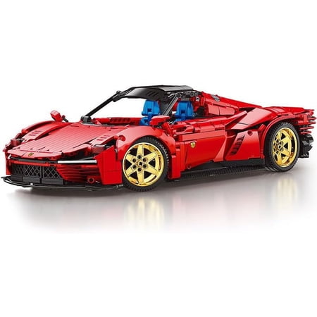 Reobrix SP3 Sports Car Building Blocks, Race Car Toy Model Replica, Car Building Set, Super Cars Building Block Toy, STEM MOC Racecar Building Blocks(316Pcs)