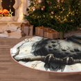 thumbnail image 5 of Sikiie Whimsical Owl On Branch Christmas Tree Skirt, Christmas Tree Decorations, Christmas Decor, Tree Mat Decoration(30-48IN)-36", 5 of 6