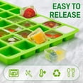 thumbnail image 2 of 5 Pcs Silicone food molds for harvest right freeze dryer medium trays, Silicone Food Molds for Harvest right freeze dryer accessories, 2 of 6