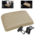thumbnail image 4 of Alfombrilla De Reposabrazos De Coche Reposabrazos para automóvil Cojín Wave Embroider Black Universal Car Interior (Beige) Ndcxsfigh Accesorios para autos y motos, 4 of 4