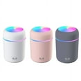 thumbnail image 5 of Kamon 300ml Portable Mist Humidifier, USB Super Quiet with Colorful LED Night Light for Car Office Baby Home Travel, Auto Shut-Off (White), 5 of 7