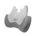 thumbnail image 4 of lionlar Lumbar Support Pillow Breathable Back Support for Gaming Chair Travel Office light gray, 4 of 9