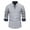 Gray 12, variant on Mens Button down Long Sleeve Lapel Shirts Dress Shirts Business Work Casual T-Shirts