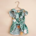 thumbnail image 3 of Pet Dresses Comfortable Exquisite Workmanship Soft Texture Floral Print Pet Costume Skirt for Summer Outdoor, 3 of 7