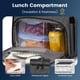 thumbnail image 4 of Mochila de almuerzo RUCYEN con aislamiento térmico para portátil de 15,6 pulgadas, negra, 4 of 6