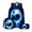 E, variant on 3PC School Backpack, Soccer Bookbag Set with Lunch Bag, Water Resistant School Backpacks for Middle