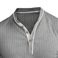 thumbnail image 1 of Tops para hombre, blusas y camisas de manga corta con cuello redondo para hombre, versátiles, con bolsillos abotonados, de color liso, estilo fino, sin mangas, abrigo de poliéster para hombre, 1 of 6
