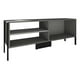 thumbnail image 4 of Mueble para TV 55' Playcon Viena Organizador Multiusos Estante Organizador 3 Espacios Gris oscuro y claro, 4 of 8