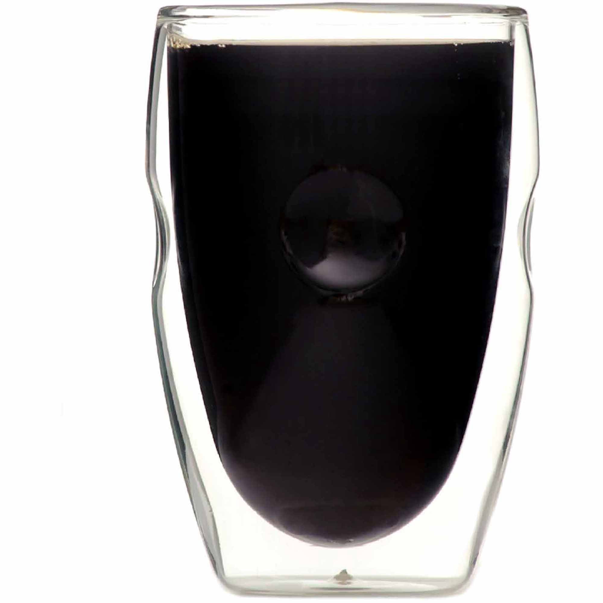Moderna Artisan Series Double Wall 12 Oz Beverage Glasses - Set Of 8 Drinking Glasses