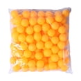 thumbnail image 1 of Pelotas de pong Hugo 100 piezas amarillas 40 mm, 1 of 10