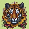 thumbnail image 2 of CafePress - Sunflower Tiger Long Sleeve T Shirt - Long Sleeve Infant T-Shirt, 2 of 2