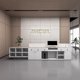 thumbnail image 4 of Office Reception Desk Counter Supermarket Conference Barbershop Stand Reception Desk Front Desk Comptoir Caisse Bar Furniture My Lux Decor Round, 4 of 7