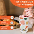 thumbnail image 2 of Compostable Printed Hot & Cold Cups- 16oz, Without Lids, 50 count, 2 of 7