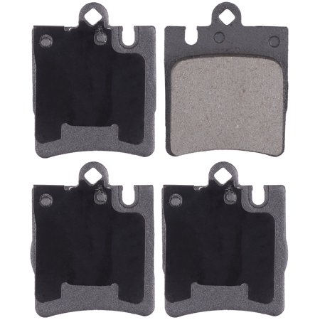 Gridiron Brakes Semi-Metallic Rear Brake Pad Set Driver and Passenger Side - ID873 (Replaces Part# MKD873)