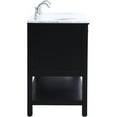 thumbnail image 4 of Elegant Kitchen and Bath 72 in. double sink bathroom vanity set in Black, 4 of 14