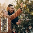 thumbnail image 5 of Ganfancp Adornos de Bolas de Navidad 24Pcs Inastillable Decorativo Colgante Adorno de Bolas con Peluche Decoraciones Delicadas Bolas Del Árbol de Navidad para Halloween Vacaciones Ofertas Del Día 24, 5 of 5