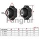 thumbnail image 3 of For Plumblossom Hand Tightening Rubberhead Nuts Thumb Nuts M8 Black, 3 of 5