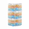thumbnail image 2 of Sentmoon Hair Ties for Thick Hair Hair Elastics & Ties 15pcs Embroidery Thread High Elastic Ponytail Hair Ring Female Rubber Hair Rope 15pcs, 2 of 5
