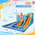 thumbnail image 4 of Outsunny 5 in 1 Kids Bounce House, Inflatable Bouncy Castle with Blower, 4 of 10