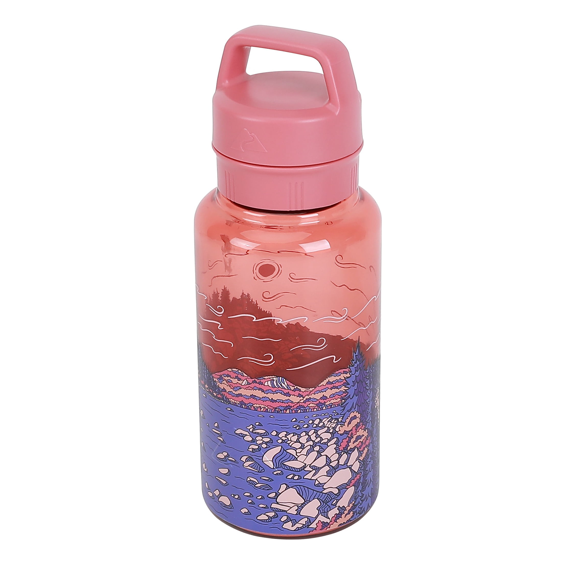 Ozark Trail 32 oz Tritan Water Bottle with Chug Cap, Granite Coast