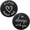 thumbnail image 1 of Regalo Token de Acero "Siempre Estoy Contigo" de MIXJOY Pocket Hug, 1 of 7